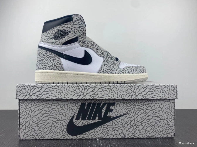 One Kick White DZ5485-052 Cement High OG Air 1 Jordan 0722